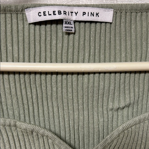 Celebrity Pink Ribbed Sweater - Picture 2 of 4